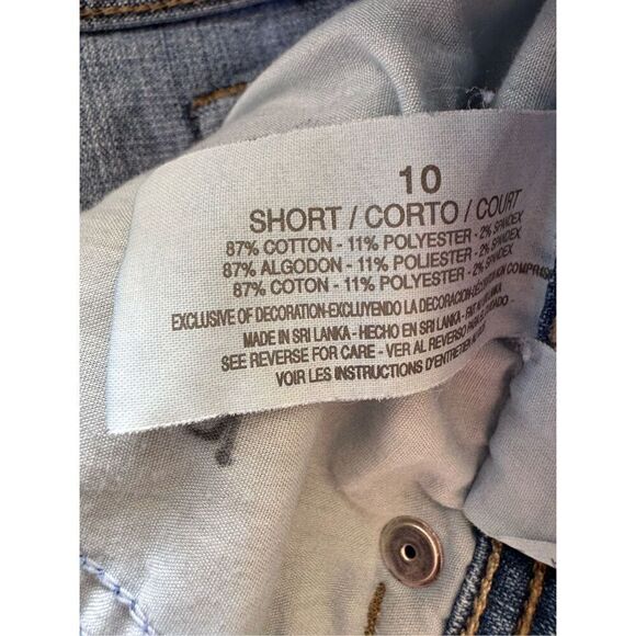 Gloria Vanderbilt Amanda straight leg women's size 10 short missy light blue jea - Picture 7 of 7